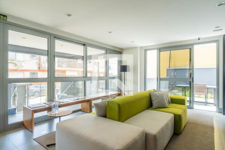 Apartamento à venda com 41m², 1 quarto e 1 vagaHall social