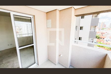 Varanda Sala - Sala de Jantar de apartamento à venda com 2 quartos, 57m² em Jardim Bela Vista, Santo André