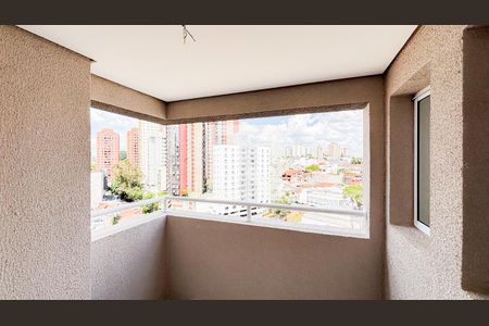 Varanda Sala - Sala de Jantar de apartamento à venda com 2 quartos, 57m² em Jardim Bela Vista, Santo André