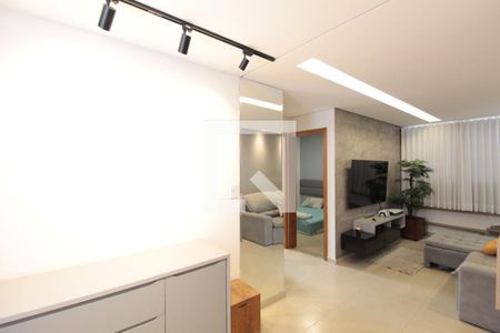 Sala de apartamento à venda com 2 quartos, 118m² em Castelo, Belo Horizonte