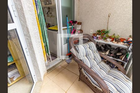 Apartamento à venda com 55m², 2 quartos e 1 vagaVaranda