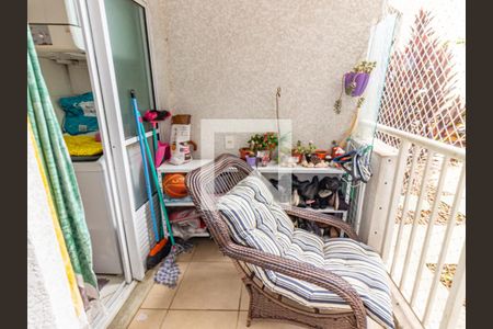 Apartamento à venda com 55m², 2 quartos e 1 vagaVaranda