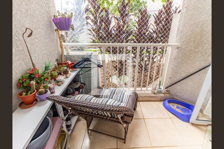 Apartamento à venda com 55m², 2 quartos e 1 vagaVaranda