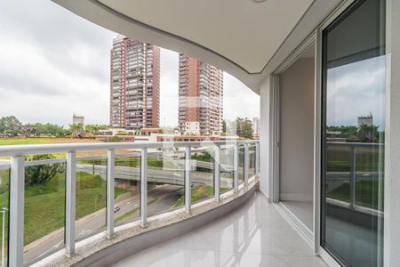 varanda de apartamento à venda com 1 quarto, 53m² em Empresarial 18 do Forte, Barueri