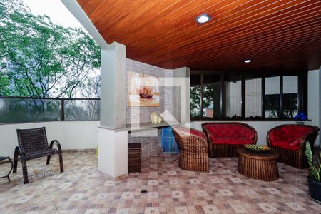 Varanda da Sala de apartamento à venda com 4 quartos, 198m² em Paraíso do Morumbi, São Paulo