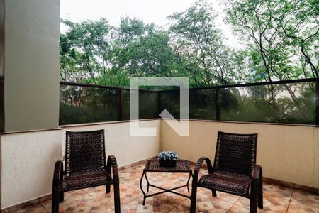 Varanda da Sala de apartamento à venda com 4 quartos, 198m² em Paraíso do Morumbi, São Paulo