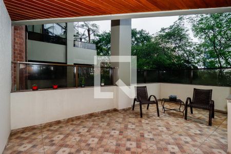 Varanda da Sala de apartamento à venda com 4 quartos, 198m² em Paraíso do Morumbi, São Paulo