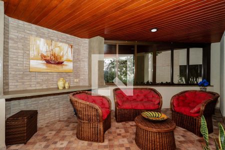 Varanda da Sala de apartamento à venda com 4 quartos, 198m² em Paraíso do Morumbi, São Paulo