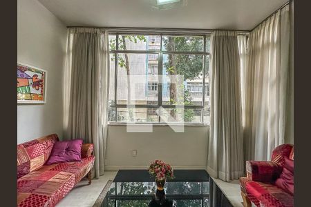Sala de apartamento para alugar com 4 quartos, 189m² em Flamengo, Rio de Janeiro