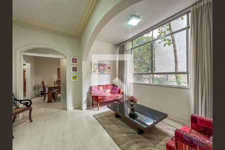 Sala de apartamento para alugar com 4 quartos, 189m² em Flamengo, Rio de Janeiro