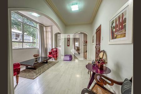 Sala de apartamento para alugar com 4 quartos, 189m² em Flamengo, Rio de Janeiro