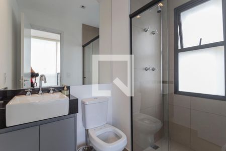 Banheiro de kitnet/studio à venda com 1 quarto, 26m² em Vila Olímpia, São Paulo