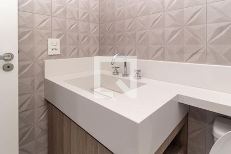 Apartamento à venda com 81m², 2 quartos e 2 vagasBanheiro Social