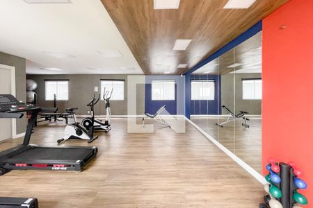 Apartamento para alugar com 34m², 2 quartos e sem vaga Apartamento para alugar com 34m², 2 quartos e sem vagaÁrea comum - Academia