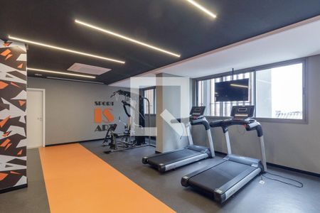 Studio para alugar com 24m², 1 quarto e sem vaga Studio para alugar com 24m², 1 quarto e sem vagaÁrea comum - Academia