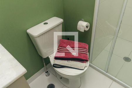 Studio para alugar com 24m², 1 quarto e sem vaga Studio para alugar com 24m², 1 quarto e sem vagaBanheiro
