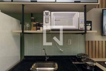 Studio para alugar com 24m², 1 quarto e sem vaga Studio para alugar com 24m², 1 quarto e sem vagaCozinha
