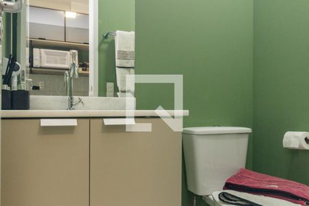 Banheiro de kitnet/studio para alugar com 1 quarto, 24m² em Consolação, São Paulo