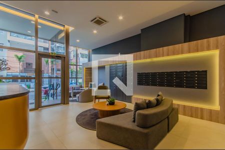 Studio para alugar com 25m², 1 quarto e sem vagaÁrea comum - Hall Social