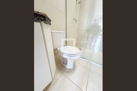 Banheiro da Suíte de casa para alugar com 2 quartos, 96m² em Vila Gea, São Paulo