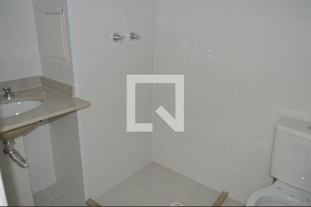 Banheiro de kitnet/studio para alugar com 1 quarto, 20m² em Alto do Ipiranga, São Paulo