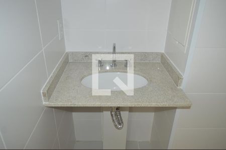 Banheiro de kitnet/studio para alugar com 1 quarto, 20m² em Alto do Ipiranga, São Paulo