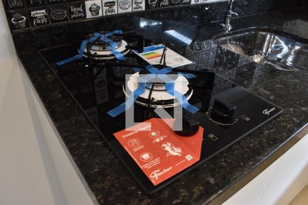 Sala/Cozinha de kitnet/studio para alugar com 1 quarto, 33m² em Portão, Curitiba