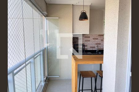 varanda de apartamento à venda com 2 quartos, 74m² em Centro, Osasco