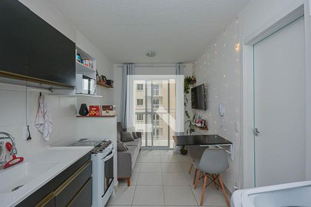 Sala/Cozinha de apartamento para alugar com 1 quarto, 31m² em Socorro, São Paulo