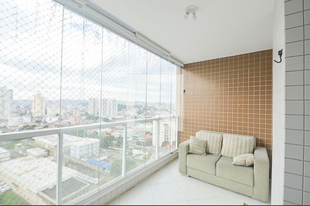 Varanda gourmet de apartamento à venda com 3 quartos, 107m² em Baeta Neves, São Bernardo do Campo