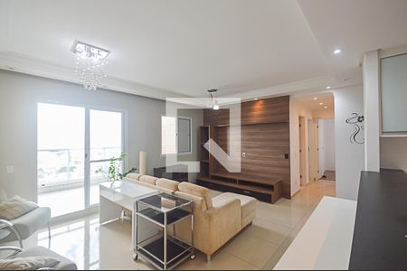Sala de apartamento à venda com 3 quartos, 107m² em Baeta Neves, São Bernardo do Campo