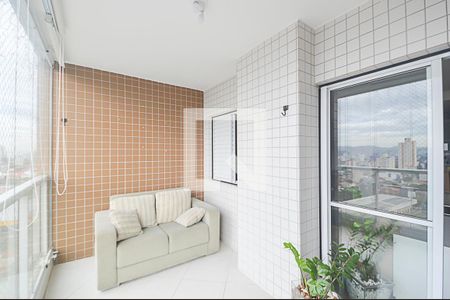 Varanda gourmet de apartamento à venda com 3 quartos, 107m² em Baeta Neves, São Bernardo do Campo