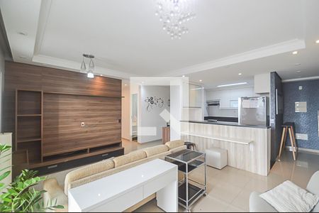 Sala de apartamento à venda com 3 quartos, 107m² em Baeta Neves, São Bernardo do Campo