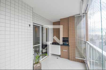 Varanda gourmet de apartamento à venda com 3 quartos, 107m² em Baeta Neves, São Bernardo do Campo