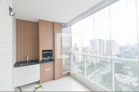 Varanda gourmet de apartamento à venda com 3 quartos, 107m² em Baeta Neves, São Bernardo do Campo