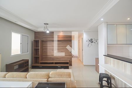 Sala de apartamento à venda com 3 quartos, 107m² em Baeta Neves, São Bernardo do Campo
