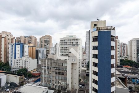 Apartamento à venda com 77m², 2 quartos e 1 vagaVista da varanda da suíte 1