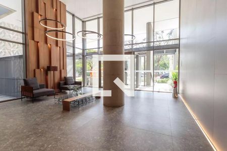 Apartamento para alugar com 45m², 1 quarto e 1 vagaHall social