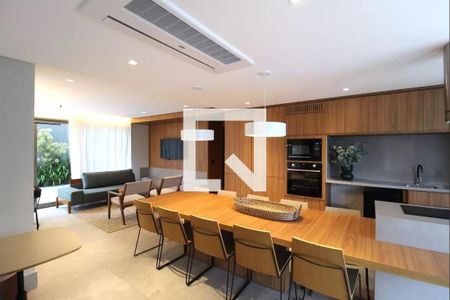 Apartamento para alugar com 45m², 1 quarto e 1 vaga Apartamento para alugar com 45m², 1 quarto e 1 vagaÁrea gourmet