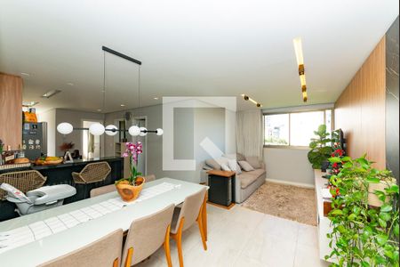 Sala de apartamento à venda com 2 quartos, 69m² em Buritis, Belo Horizonte