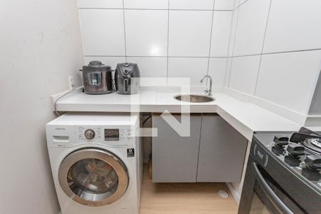 Apartamento para alugar com 35m², 2 quartos e sem vaga Apartamento para alugar com 35m², 2 quartos e sem vagaCozinha / área de serviço