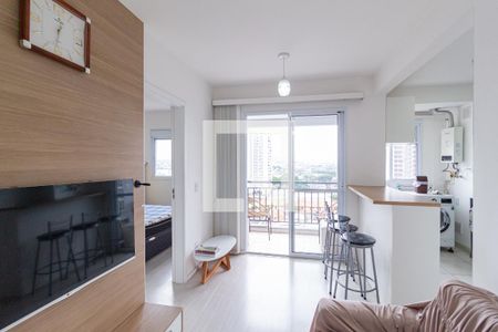 Sala de apartamento à venda com 1 quarto, 35m² em Presidente Altino, Osasco