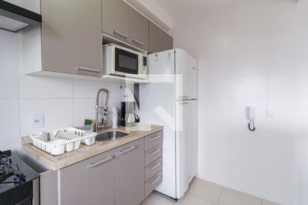Apartamento à venda com 35m², 1 quarto e 1 vagaCozinha e área de serviço