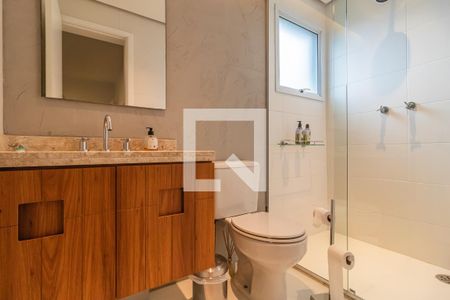 Apartamento para alugar com 155m², 2 quartos e 3 vagas Apartamento para alugar com 155m², 2 quartos e 3 vagasBanheiro da Suíte 1