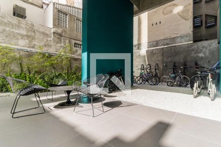 Apartamento para alugar com 25m², 1 quarto e sem vagaLounge