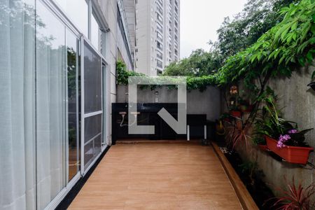 Terraço da Sala de apartamento à venda com 3 quartos, 113m² em Parque Reboucas, São Paulo
