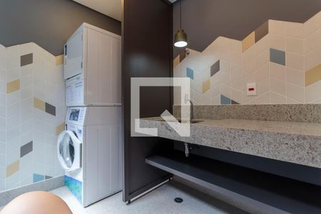 Lavanderia de apartamento à venda com 1 quarto, 38m² em Indianópolis, São Paulo