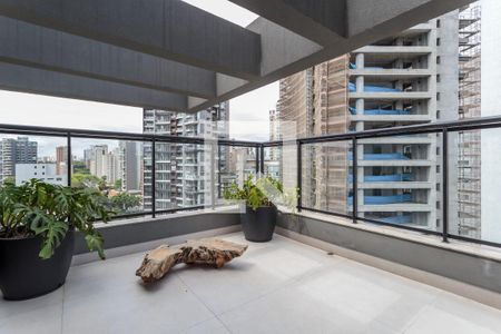 Área comum de apartamento à venda com 1 quarto, 38m² em Indianópolis, São Paulo