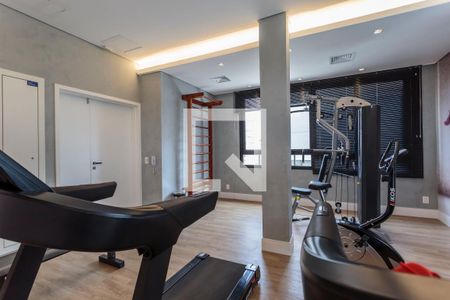 Área comum - Academia de apartamento à venda com 1 quarto, 38m² em Indianópolis, São Paulo