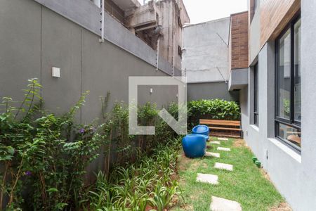Área comum de apartamento à venda com 1 quarto, 38m² em Indianópolis, São Paulo